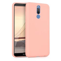 Huawei Mate 10 Lite Silky And Soft Touch Silicone Cover Pink
