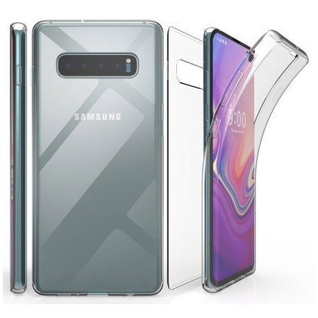 Samsung Galaxy S10 Plus G975 360 Degree Full Body Case Silicone Transperant