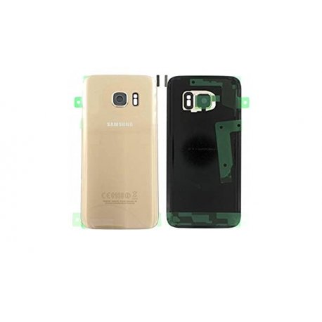 Samsung Galaxy S7 G930 Battery Cover With Camera Lens Gold