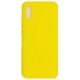 Xiaomi Redmi 9A Silky And Soft Touch Finish Silicone Case Yellow