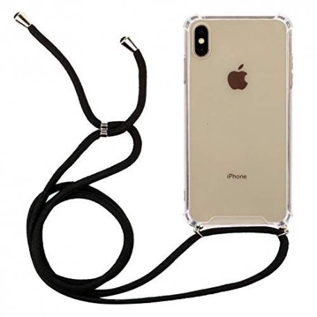 IPhone X/XS Transparent Silicone Case With Strap