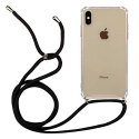IPhone X/XS Transparent Silicone Case With Strap
