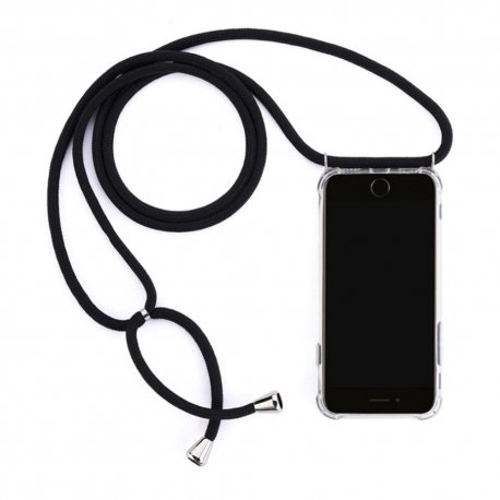 IPhone 7 Plus/8 Plus Transparent Silicone Case With Strap