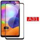 Samsung Galaxy A31 A315 Tempered Glass 9H Full Screen Black