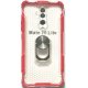 Huawei Mate 20 Lite Cellbees Case Kickstand Transperant Red