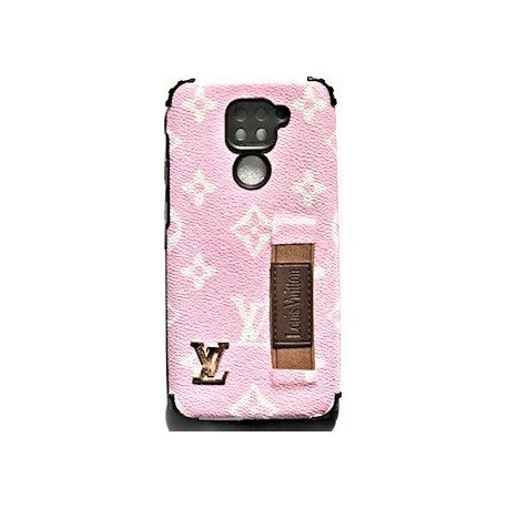 Xiaomi Redmi Note 9 LV Silicone Case KickStand Pink
