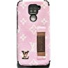 Xiaomi Redmi Note 9 LV Silicone Case KickStand Pink