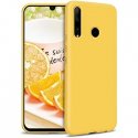 Huawei Honor 20 Lite/P Smart Plus 2019 Silky And Soft Touch Silicone Cover Yellow