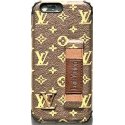 IPhone 6/6S LV Silicone Case KickStand Brown