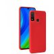 Huawei P Smart 2020 Silky And Soft Touch Silicone Cover Red