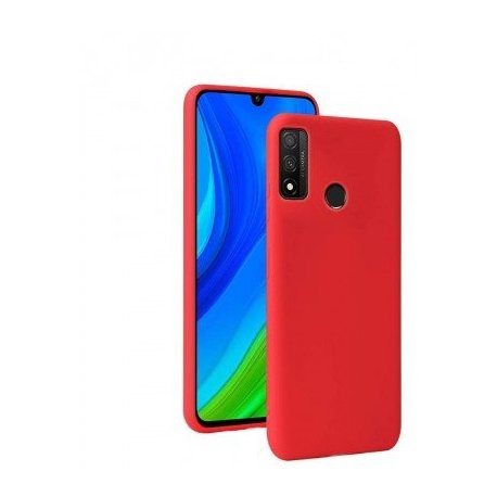 Huawei P Smart 2020 Silky And Soft Touch Silicone Cover Red