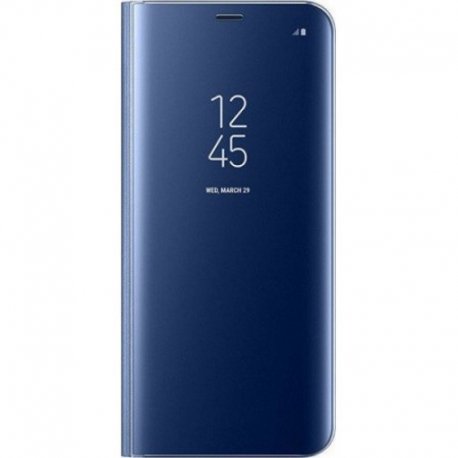 Xiaomi Redmi 9 Book Case Clear View Blue