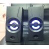 Hotmai A555 Multimedia 2.0 Speakers Usb Led Lights