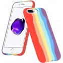 IPhone 8 Plus/7 Plus Sillicone Oem Case with LO Rainbow