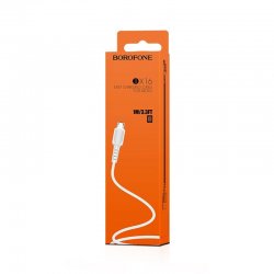 Borofone Easy BX16 Micro Usb Cable 1m White