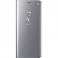 Samsung Galaxy S20 Plus G985 Book Case Clear View Silver