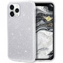 IPhone 12/12 Pro Back Glitter Case Silver