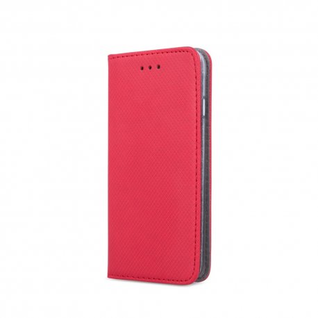 IPhone 12/12 Pro Book Case Smart Magnet Red