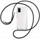 Samsung Galaxy A41 A415 Neck Strap Tpu Case Transperant