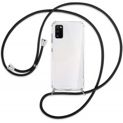 Samsung Galaxy A41 A415 Neck Strap Tpu Case Transperant