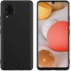 Samsung Galaxy A42 5G A425 Silky And Soft Touch Silicone Cover Black