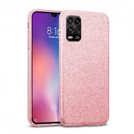 Xiaomi Mi 10T 5G/10T Pro 5G Back Glitter Case Pink