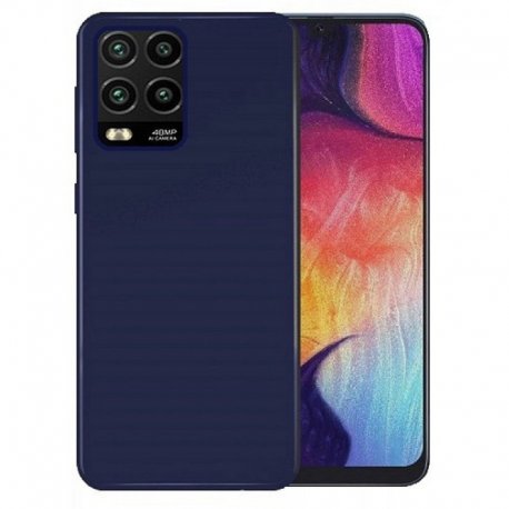 Xiaomi Mi 10T 5G/10T Pro 5G Silky And Soft Touch Silicone Cover Dark Blue