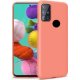 Samsung Galaxy M21 M215 Silky And Soft Touch Silicone Cover Coral