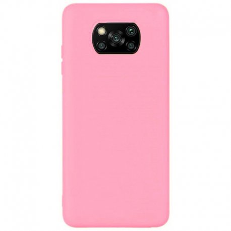 Xiaomi Pocofone X3 Silicone Case Pink