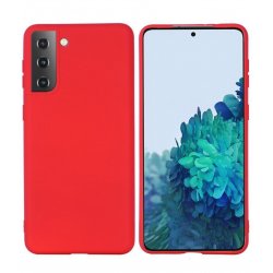 Samsung Galaxy S21 G991 Silicone Case Red
