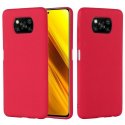 Xiaomi Pocofone X3 Silky And Soft Touch Silicone Cover Hot Pink