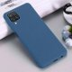 Samsung Galaxy A42 5G A425 Silky And Soft Touch Silicone Cover Dark Blue
