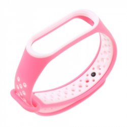 Xiaomi MI Band 3/MI Band 4 Wrist Strap Pink-White