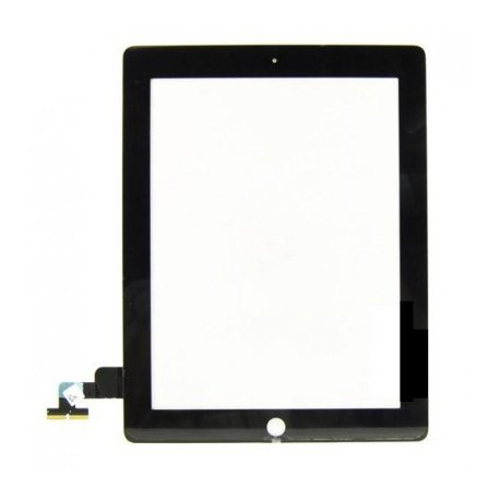 IPad 2 Touch Screen Black(with glue and home button)