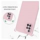 Samsung Galaxy A51 A515 Silky And Soft Touch Silicone Cover Camera Protect Pink
