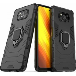 Xiaomi Pocofone X3 Finger Ring Kickstand Armor Black