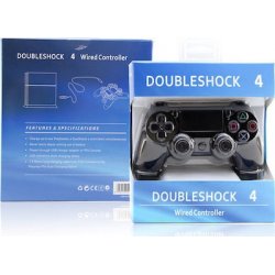 MBaccess Generic Doubleshock 4 PlayStation 4 Wired Controller Black
