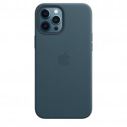 IPhone 12 Pro Max Leather Oem Case Blue