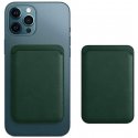 IPhone 12/12 Pro/12 Pro Max Leather Wallet Card Holder Mag Safe Green