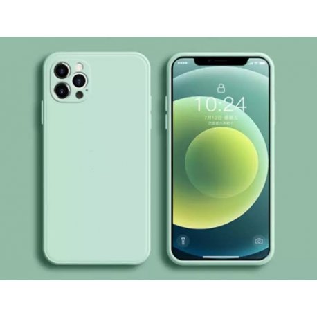 IPhone 11 Pro Max Sillicone Case Camera Protect Mint
