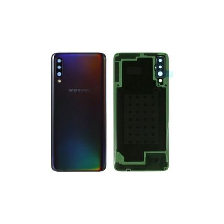 Samsung Galaxy A30S A307 Battery Cover+Camera Lens Black