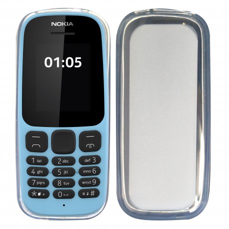 Nokia 105 Silicone Case Transparent