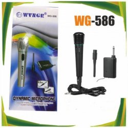 MBaccess WG-586 Karaoke Wireless & Cable Microphone