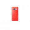 Samsung Galaxy S8 G950 Back Case Cover Luxury Leather Red