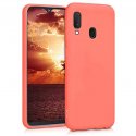 Samsung Galaxy J7 2017 J730 Silky And Soft Touch Silicone Cover Coral