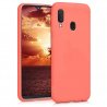 Samsung Galaxy J7 2017 J730 Silky And Soft Touch Silicone Cover Coral