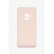 Samsung Galaxy S9 G960 Silicone Case Hard Light Pink