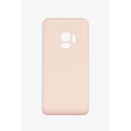 Samsung Galaxy S9 G960 Silicone Case Hard Light Pink