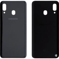 Samsung Galaxy A20S A207 Battery Cover Black