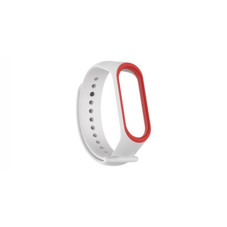 Xiaomi MI Band 3/MI Band 4 Wrist Strap White-Red